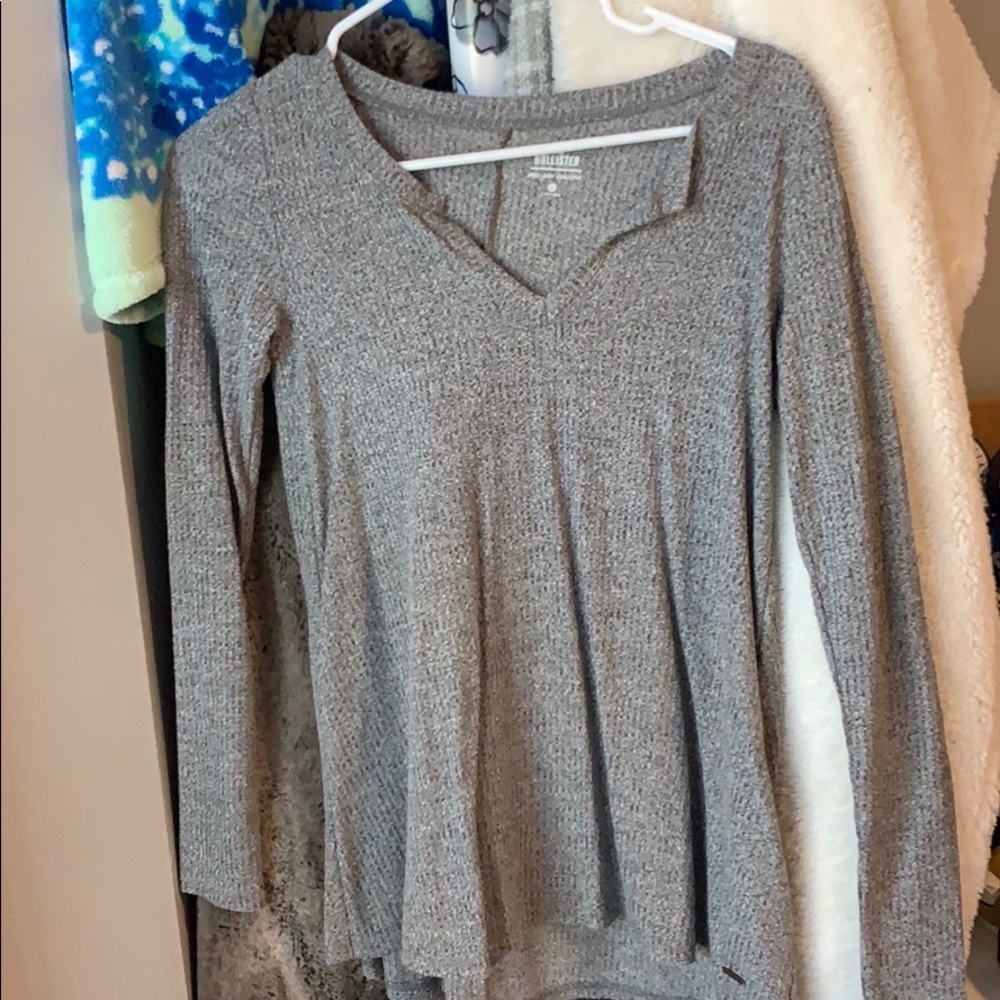 Grey Holister sweater